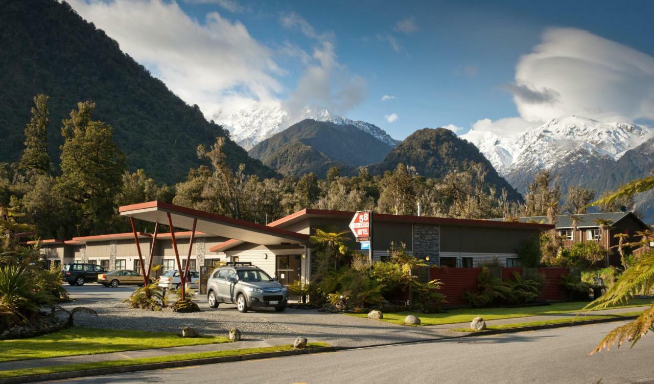 58 On Cron Motel Franz Josef Exterior foto